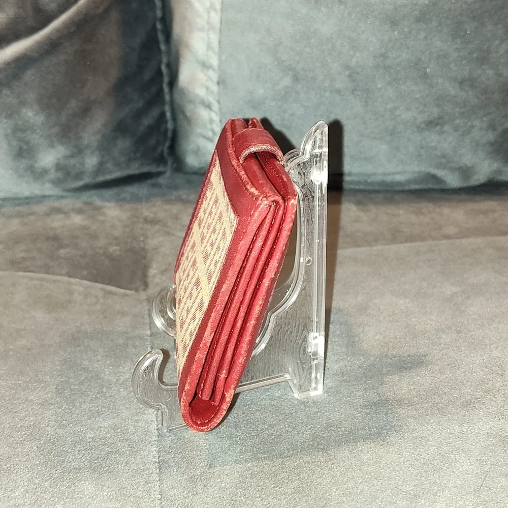 EUC FENDI ZUCCA COMPACT WALLET